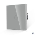 Intrerupator Simplu cu Revenire Curent Continuu 12/24V cu Touch din Sticla LUXION SmartElectro IntelligentHouse