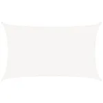 Pânză parasolar, alb, 5x8 m, HDPE, 160 g/m² GartenMobel Dekor