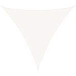 Pânză parasolar, alb, 6x6x6 m, HDPE, 160 g/m² GartenMobel Dekor