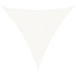 Pânză parasolar, alb, 6x6x6 m, HDPE, 160 g/m² GartenMobel Dekor