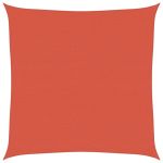 Pânză parasolar, teracotă, 4,5x4,5 m, HDPE, 160 g/m², pătrat GartenMobel Dekor