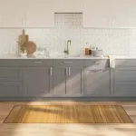 Covor dreptunghiular, natural, 80x200 cm, bambus GartenMobel Dekor