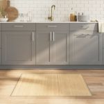 Covor dreptunghiular, natural deschis, 80x100 cm, bambus GartenMobel Dekor