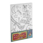 Set pictura pe numere - Mos Craciun si cadourile PlayLearn Toys