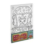 Set pictura pe numere - Pisicuta de Craciun PlayLearn Toys