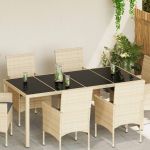 Placă de masă 4 pcs Negru sticlă securizată GartenMobel Dekor