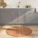 Covor rotund, natural, 100 cm, bambus GartenMobel Dekor