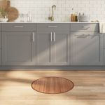 Covor rotund, natural, 60 cm, bambus GartenMobel Dekor