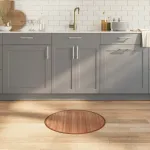 Covor rotund, natural, 60 cm, bambus GartenMobel Dekor