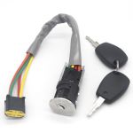 Contact pornire + 2 chei Dacia Logan I, Sandero I, 2004-2009, 487004353R, Compatibil AutoProtect KeyCars