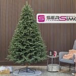Brad artificial Christmas Deluxe by Sersimo, Alaska, verde, mix 2D+3D, 230 cm Household NewTrend