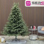 Brad artificial Christmas Deluxe by Sersimo, Norvegia verde, mix 2D+3D, 180 cm Household NewTrend