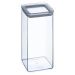 Cutie depozitare patrata 5Five PS, 1.5 litri, 10x10x20 cm, transparent Household NewTrend