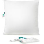 SONGMICS Perna cu suprafata moale, 80x80 cm, umplutura 1500 g, alb Household NewTrend