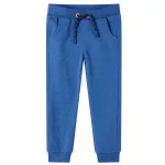 Pantaloni de trening pentru copii, albastru închis, 140 GartenMobel Dekor