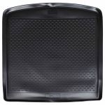 Covor de portbagaj Negru potrivit pentru AUDI A4 AVANT Cauciuc GartenMobel Dekor