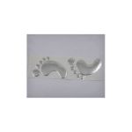 Abtibild "DOUA TALPI" culoare Argintiu Cod:DZ-68 Automotive TrustedCars