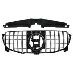 Grila Centrala Mercedes GLE W167 V167 C167 Standard Edition (2019-06.2023) GT-R Panamericana Design Negru Crom Performance AutoTuning