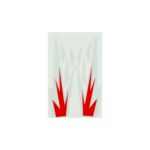 Abtibild culoare alb rosu reflectorizant Cod: AN15 Automotive TrustedCars