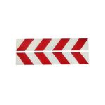 Set 2 benzi reflectorizante Alb-Rosu 30cmx10cm Cod: QIT02 Automotive TrustedCars