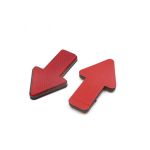 Set reflectoare sageata rosii 100x54x7 mm Cod: 8426 Automotive TrustedCars