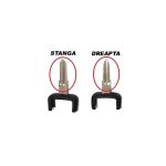 Lama carcasa telecomanda compatibila Opel, tip stanga, Cod: 3337A-STANGA Automotive TrustedCars