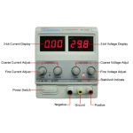 Sursa tensiune reglabila 0 - 30V, 5A COD:305D Automotive TrustedCars