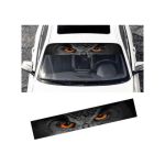 Abtibild parasolar parbriz sau luneta model Ochi de Bufnita Cod: YH-04 Automotive TrustedCars