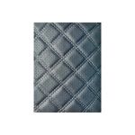 Material imitatie piele tapiterie romb cu gaurele negru/cusatura gri Cod: Y02NG Automotive TrustedCars