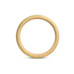 Husa volan imitatie piele cu gaurele marime M bej diametru 37-39cm Cod: A123 Automotive TrustedCars