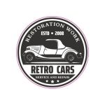 Abtibild "RETRO CARS" Cod: TAG 020 / T2 Automotive TrustedCars