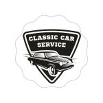 Abtibild "CLASSIC CAR SERVICE" Cod: TAG 003 / T4 Automotive TrustedCars