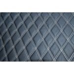 Material special pentru COVORASE auto romb negru/cusatura bej.Cod: COV02NB Automotive TrustedCars