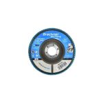 Disc lamelar abraziv cu zirconiu pentru taiat si polizat metal, inox P120, 125mm Cod: BK77201 Automotive TrustedCars