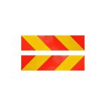 Autocolant reflectorizant galben-rosu, 56x13,5 cm Cod: AN102 Automotive TrustedCars