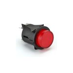 Buton Led 25mm rosu Cod: TL-27 Automotive TrustedCars