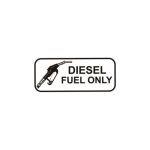 Abtibild "Diesel Fuel Only" Cod: XS-03 Automotive TrustedCars
