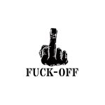 Abtibild Fuck-off auto decorativ pentru exterior si interior Cod: XL-10 Automotive TrustedCars
