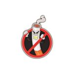 Abtibild No Smoking auto decorativ pentru exterior si interior Cod: XL-04 Automotive TrustedCars