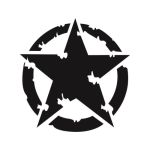 Abtibild Stea diverse culori auto decorativ pentru exterior si interior Cod: J089-48 Automotive TrustedCars