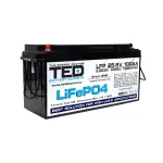 Acumulator LiFePo4 25.6V 100Ah, BMS, bluetooth, M8 TED Electric - TED007445 SafetyGuard Surveillance