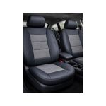 Huse scaune auto universale premium cu bancheta spate fractionata negru Cod: F3001-P45 Automotive TrustedCars