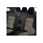 Huse scaune auto universale premium cu bancheta spate fractionata negru gri Cod: F3001-P32 Automotive TrustedCars