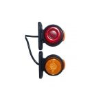 Lampa gabarit laterala LED NEON  Rosu / Portocaliu  12-24V Cod: 202017-SK Automotive TrustedCars