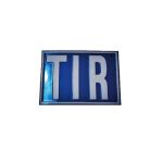 Placa metalica reliefata tir din otel Automotive TrustedCars