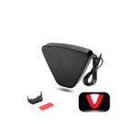 Lampa pozitie si stop frana LED F1 lumina neon rosu si alb cu joc de lumini 12V Cod: ZC-METR2 Automotive TrustedCars