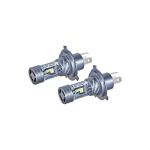 Set Bec H4 2 faze LED 5530 6000Lm, 6000k 12-24V Cod: EV2 H4 Automotive TrustedCars