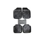 Covoare cauciuc auto universale interior tip tavita set 5 piese fata spate tunel median Cod: KNG-100696 Automotive TrustedCars