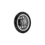 Proiector LED 7 inch 2 faze , lumina de zi DRL si semnalizare compatibil Jeep 12V Cod: ZC-7WY Automotive TrustedCars