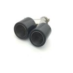 Ornament toba cu carcasa din carbon lucios Cod: 20S101-76 Automotive TrustedCars